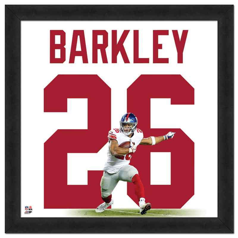 red saquon barkley jersey