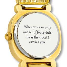 Footprints in the Sand Stretch Watch 4770 001 8 2