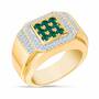 Birthstone Distinction Men's Ring, Birthstone Distinction Mens Ring 4993 001 9 5