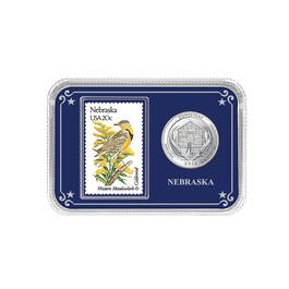 America the Beautiful State Coin and Stamp Collection 11503 0025 a showpackNE