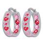 Crystal Celebrations Hoop Earrings, Crystal Celebrations Hoop Earrings 4608 002 4 7