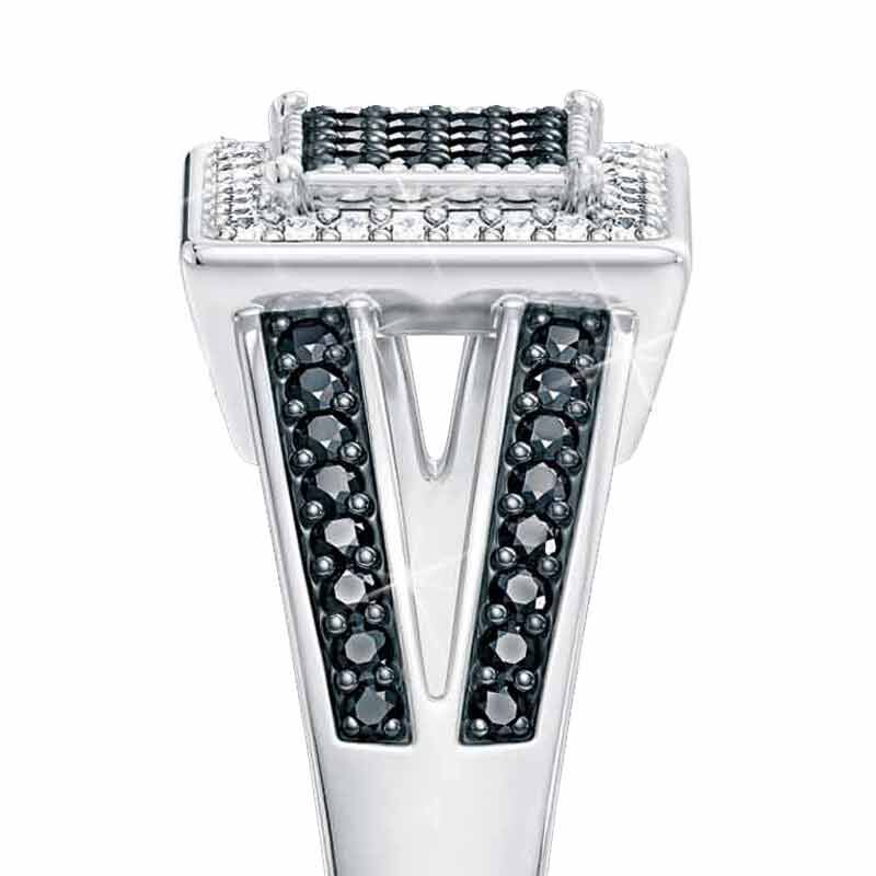 Midnight Spell Black Diamond Ring