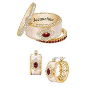 Birthstone Triumph Ring Set with Free Matching Earrings 12274 0012 g july