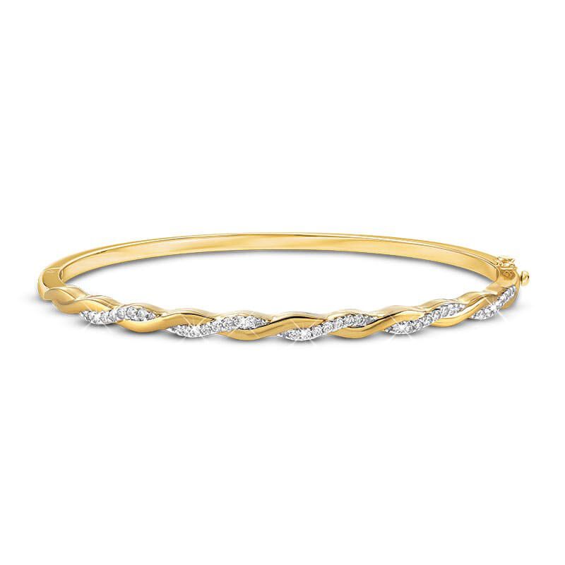 The Golden Swirl Bangle 4935 001 0 2