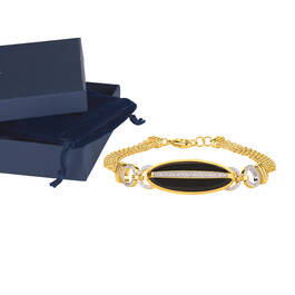 Black Tie Diamond Onyx Bracelet 11564 0013 g gift pouch