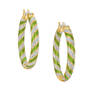Birthstone Inside Out Hoops 11072 0018 h august