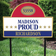 The Personalized Theres No Place Like Home Address Plaque 12135 0011 b room