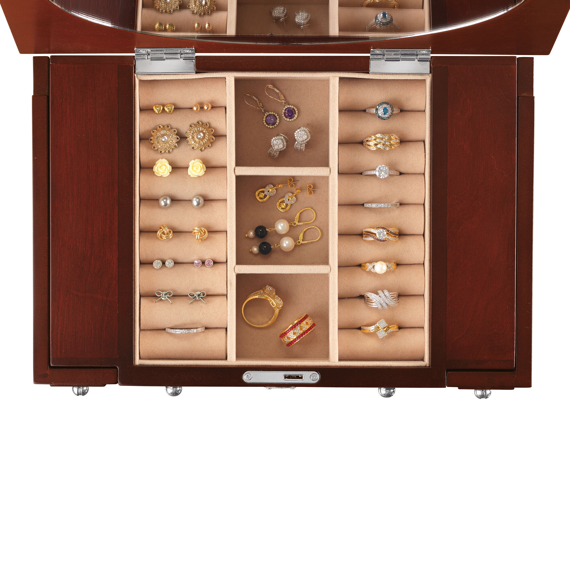 The Personalized Ultimate Jewelry Box 5665 0013 b opentop