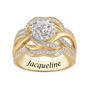 Swirls of Luxury Statement Ring 11385 0010 c front
