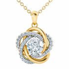 Perfectly Paired Love Knot Pendant with FREE Matching Earrings 4922 001 5 2