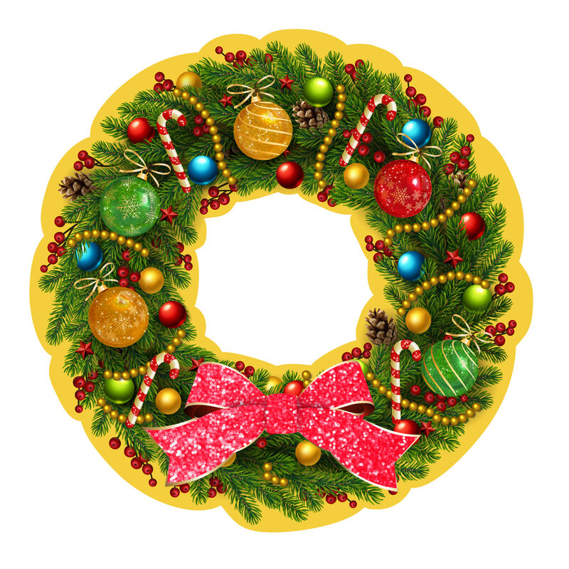 Seasonal Sensations Wooden Wreaths 6883 0017 f december