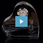 My Daughter Forever Crystal Desk Clock, , video-thumb