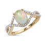 Opal Embrace 14kt Gold Diamond Ring 12291 0011 a main