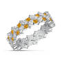 Birthstone Fire Eternity Ring, Dozen Hearts Diamond Earrings 12303 0017 k november