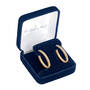 Copper Trinity Inside-Out Hoop Earrings, Copper Trinity Inside Out Hoop Earrings 6744 0016 g open display