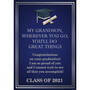 Grandson Leather Graduation Bracelet, Grandson Leather Graduation Bracelet 5702 0067 p poem