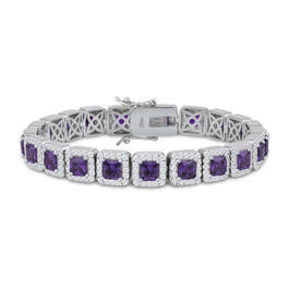 24 Carat Birthstone Bracelet 10329 0011 b february