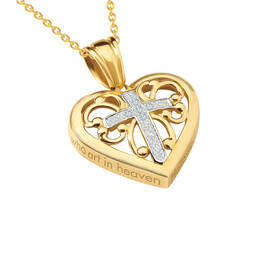 Lords Prayer Diamond Pendant 11622 0054 c pendant