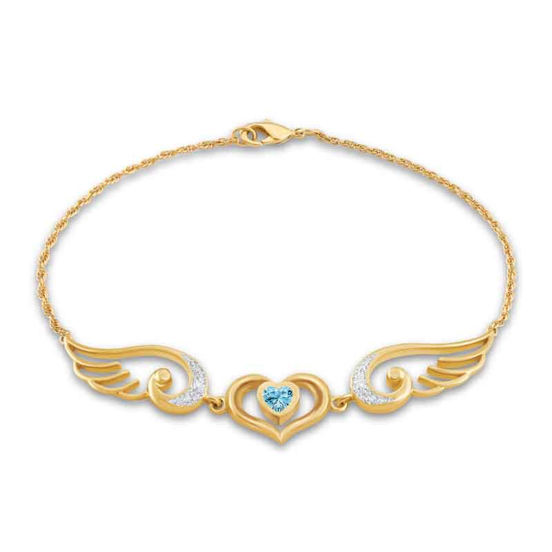 Angel Wings Diamond Bracelet 1596 001 6 3