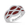 Personalized Stunning Birthstone Ring 11164 0017 a main