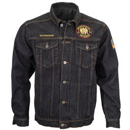 Freedom Isnt Free Mens Denim Jacket 10428 0011 a main