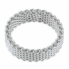 The Sterling Silver Mesh Ring 6211 001 0 2