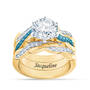 I Still Do Birthstone Ring Set Mar 6740 0028 a main