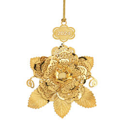 The 2024 Gold Ornament Collection 11091 0056 f flower