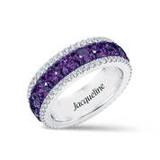 Birthstone Eternity Ring 11486 0018 b february