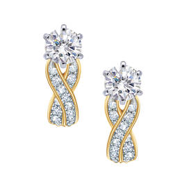 Birthstone Swirl Earrings 6503 0033 d april