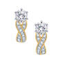 Birthstone Swirl Earrings, Birthstone Swirl Earrings 6503 0033 d april