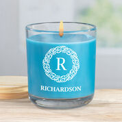 The Personalize Seasonal Candle Collection 11596 0015 b blue candle