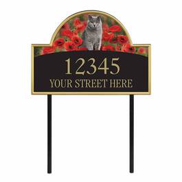 The Captivating Kitties Address Plaque by Simon Mendez 1088 009 4 1