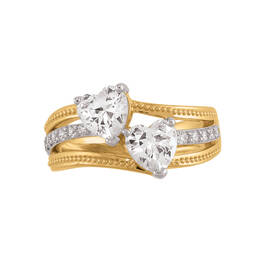 TwoHearts Forever Together Ring 11384 0011 c front
