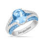 Birthstone Galore Ring 12071 0017 c march