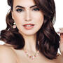 Pretty Peonies Necklace and Earring Set 10578 0019 m model