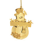 2021 Gold Christmas Ornament Collection 2798 0028 i snowman