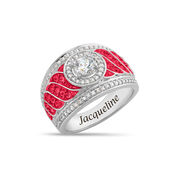 Personalized Beautiful Birthstone Ring 11391 0012 a main