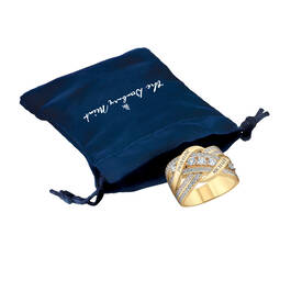 Personalized Our Love is Forever Ring 11307 0015 g giftpouch