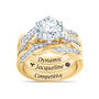 Birthstone Zodiac Ring Set 6740 0044 d april