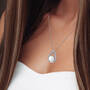 Drop of Elegance Pearl & Diamonisse Pendant, Drop of Elegance Pearl Diamonisse Pendant 6489 0015 m model