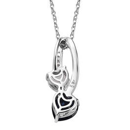 Sapphire Hearts Pendant 11142 1582 c back