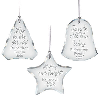 The 2021 Gold Christmas Ornament Collection