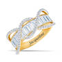 Personalized Birthstone Wave Ring 10949 0011 d april