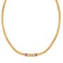 Birthstone & Diamond Monogram Necklace 12372 0013 j october