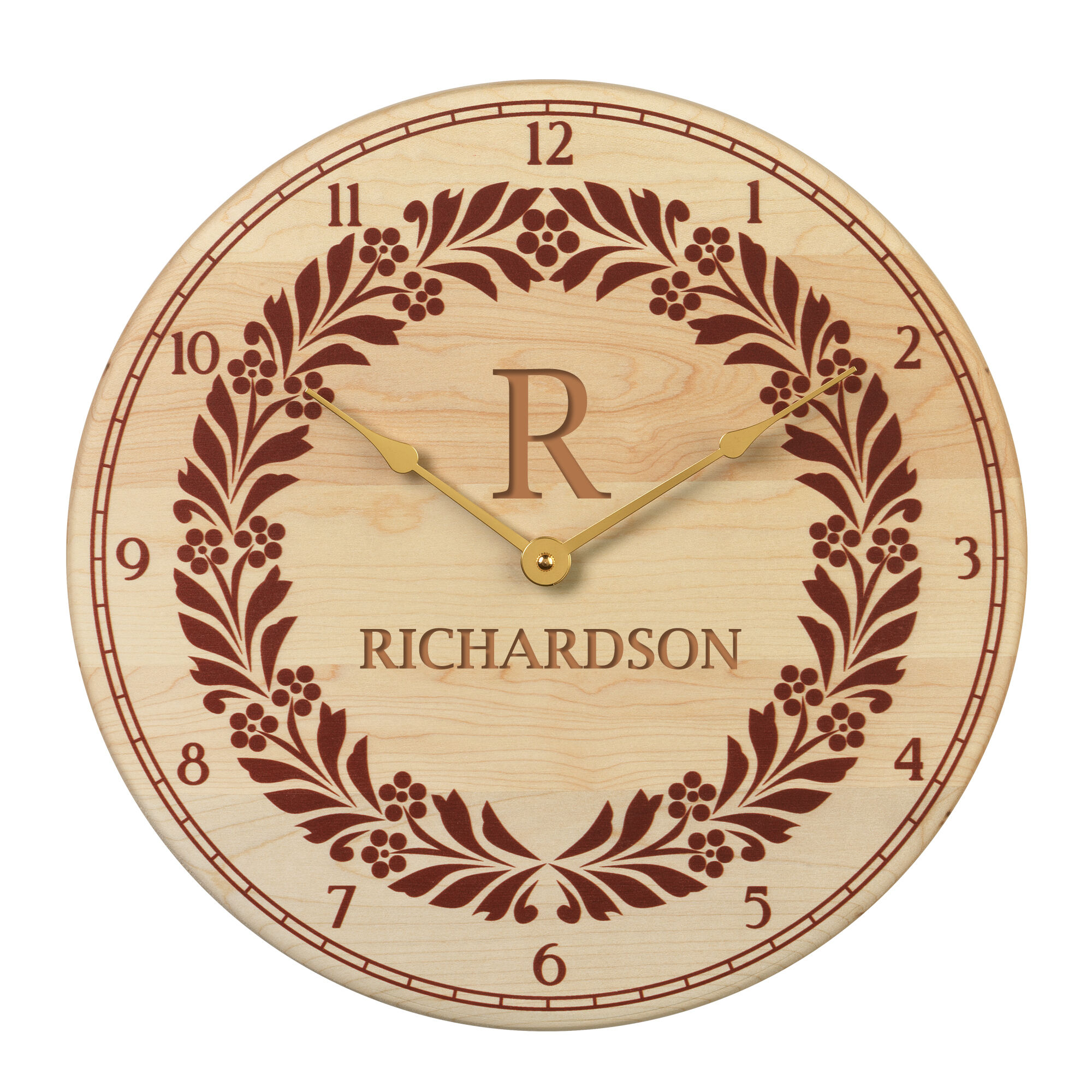 The Personalized Wooden Clock 1674 0011 a main