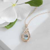 Serenity Aquamarine Diamond Pendant 11142 0527 c table