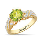 Personalized Beautiful Birthstone Ring 11065 0017 h august