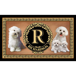 The Dog Accent Rug 6859 0033 a Maltese