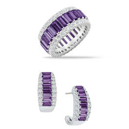 Birthstone Beauty Eternity Ring 12296 0016 b february